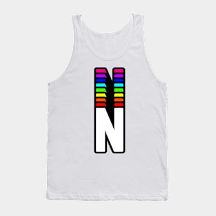 Rainbow Letter, N Tank Top